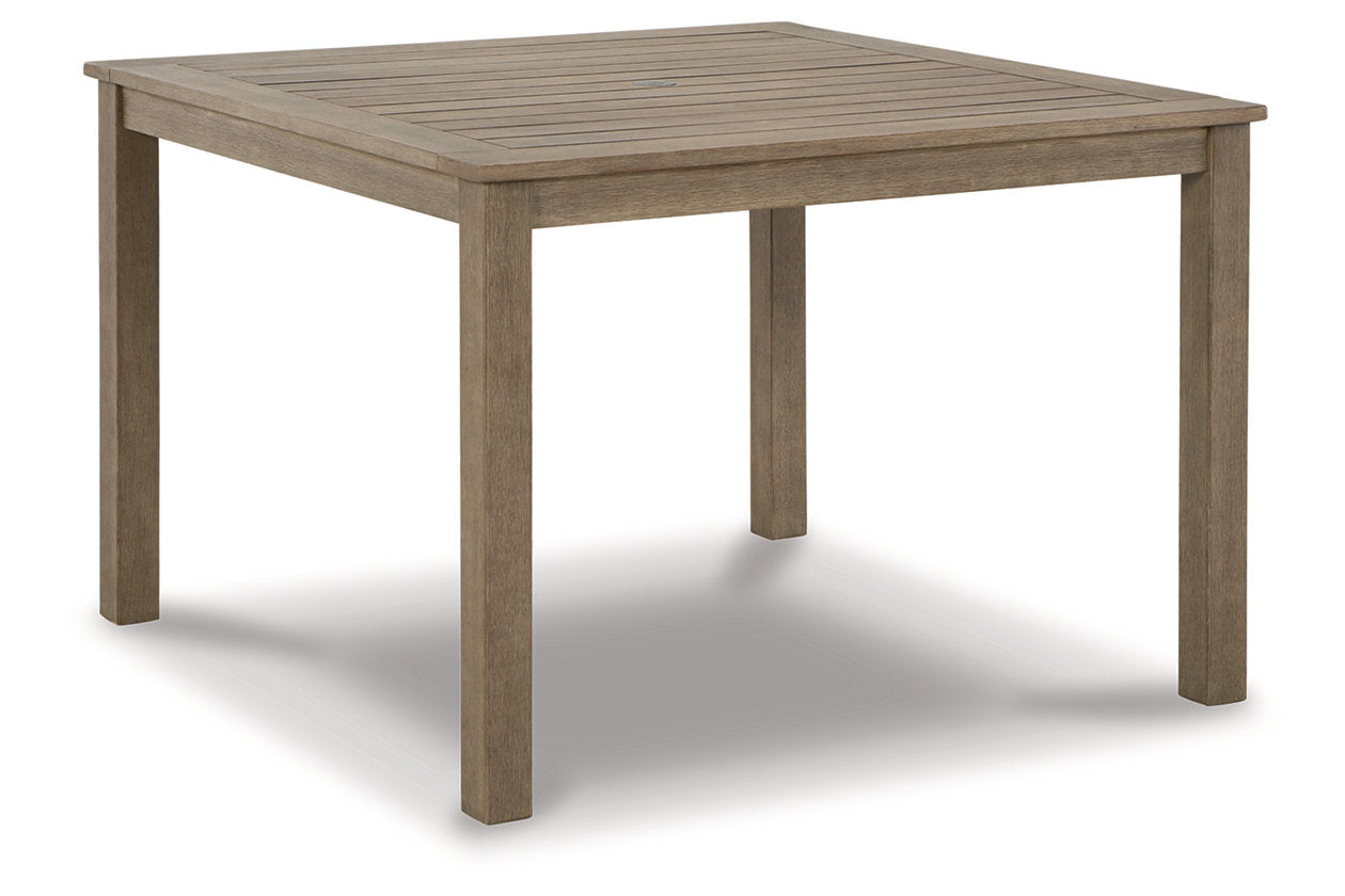 Aria Plains Brown Outdoor Dining Table - P359-615 - Bien Home Furniture &amp; Electronics
