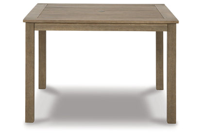 Aria Plains Brown Outdoor Dining Table - P359-615 - Bien Home Furniture &amp; Electronics