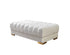 Ariana Ivory Velvet Double Chaise Sectional - ARIANAIVORY-SEC - Bien Home Furniture & Electronics