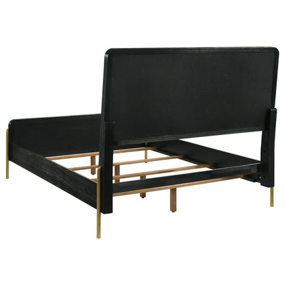 Arini 4-piece Eastern King Bedroom Set Black and Grey - 224331KE-S4 - Bien Home Furniture &amp; Electronics