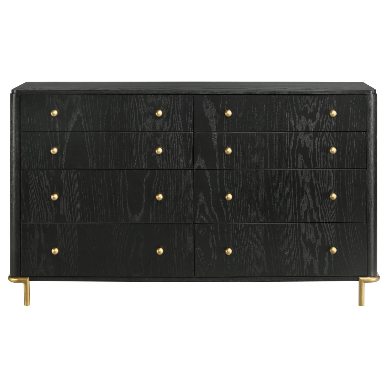 Arini 4-piece Eastern King Bedroom Set Black and Grey - 224331KE-S4 - Bien Home Furniture &amp; Electronics