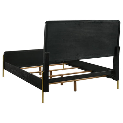 Arini 4-piece Queen Bedroom Set Black and Natural - 224330Q-S4 - Bien Home Furniture &amp; Electronics