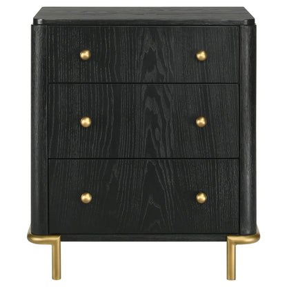 Arini 5-piece Queen Bedroom Set Black and Natural - 224330Q-S5 - Bien Home Furniture &amp; Electronics