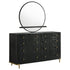 Arini 8-drawer Bedroom Dresser with Mirror Black - 224333M - Bien Home Furniture & Electronics