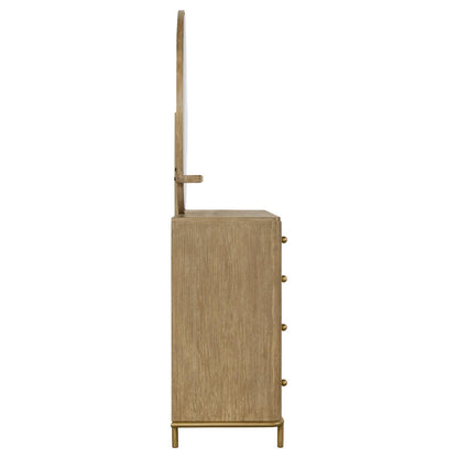 Arini 8-drawer Dresser with Mirror Sand Wash - 224303M - Bien Home Furniture &amp; Electronics