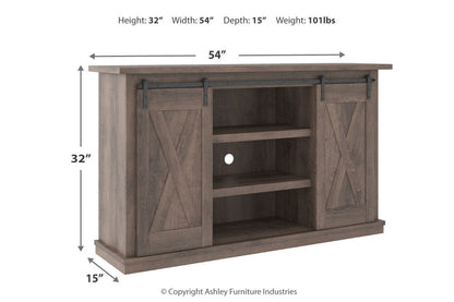 Arlenbry Gray 54&quot; TV Stand - W275-48 - Bien Home Furniture &amp; Electronics