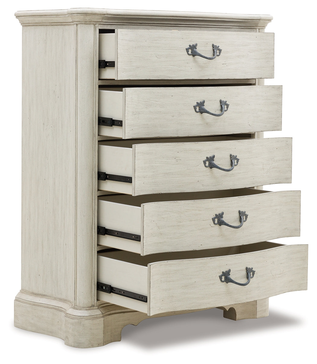 Arlendyne Antique White Chest of Drawers - B980-46 - Bien Home Furniture &amp; Electronics