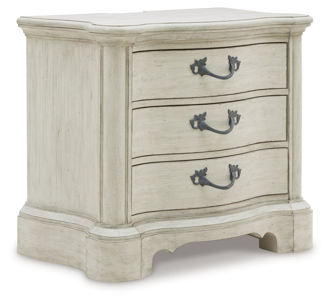 ARLENDYNE Antique White Nightstand - B980-93 - Bien Home Furniture & Electronics