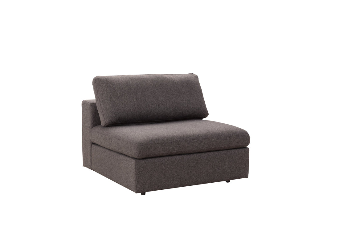 Arny Smoke Armless Chair - ARNY-CHAIR - Bien Home Furniture &amp; Electronics