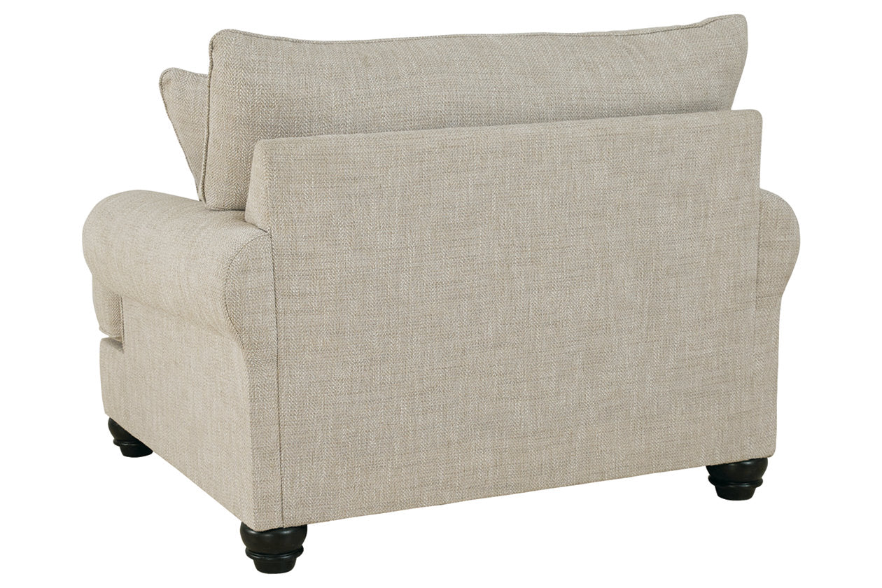 Asanti Fog Oversized Chair - 1320123 - Bien Home Furniture &amp; Electronics