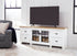Ashbryn White/Natural 74" TV Stand - W844-68 - Bien Home Furniture & Electronics