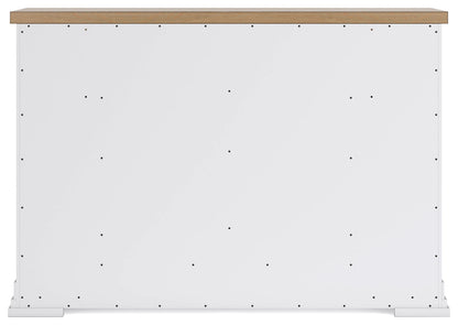 Ashbryn White/Natural Dresser - B844-31 - Bien Home Furniture &amp; Electronics