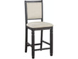 Asher Black/Brown Counter Chair, Set of 2 - 5800BK-24 - Bien Home Furniture & Electronics