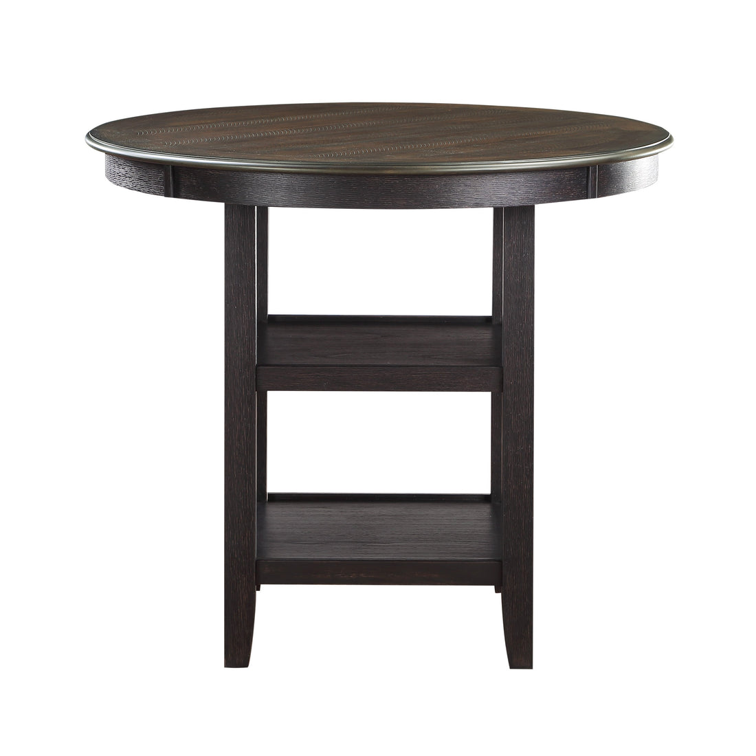 Asher Black/Brown Counter Height Table - 5800BK-36 - Bien Home Furniture &amp; Electronics