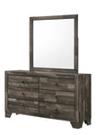 Atticus Brown Bedroom Mirror (Mirror Only) - B6980-11 - Bien Home Furniture & Electronics