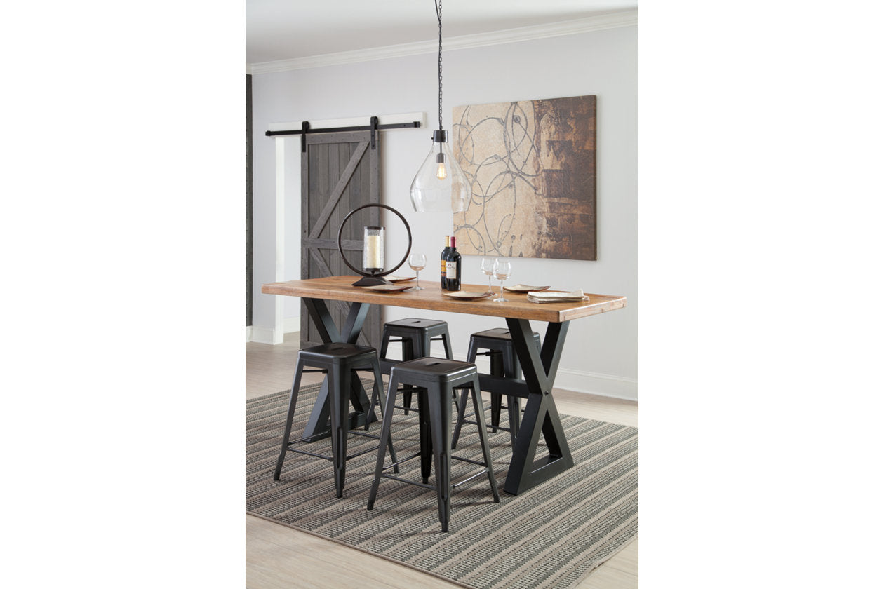 Avalbane Clear/Gray Pendant Light - L000468 - Bien Home Furniture &amp; Electronics