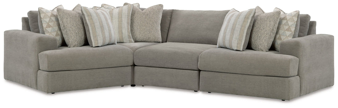 Avaliyah Ash 4-Piece Sectional - SET | 5810364 | 5810365 | 5810346 | 5810377 - Bien Home Furniture & Electronics