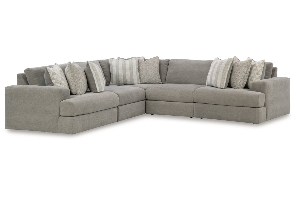 Avaliyah Ash 5-Piece Sectional - 58103S6 - Bien Home Furniture &amp; Electronics