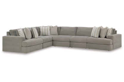 Avaliyah Ash 6-Piece Sectional - 58103S7 - Bien Home Furniture &amp; Electronics