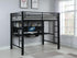 Avalon Full Workstation Loft Bed Black - 460023 - Bien Home Furniture & Electronics