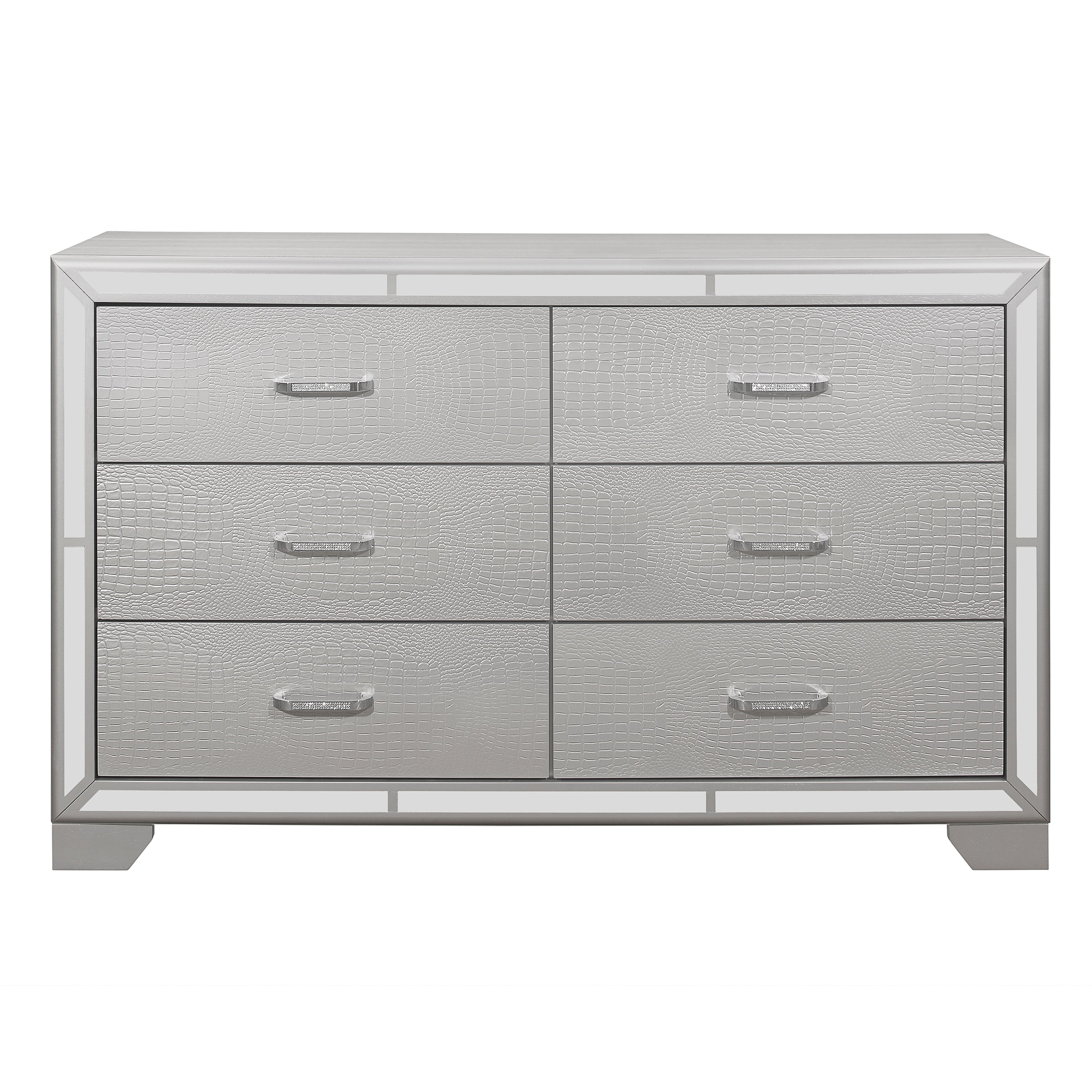 Aveline Silver Dresser - 1428SV-5 - Bien Home Furniture &amp; Electronics