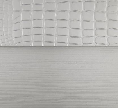 Aveline Silver LED Upholstered Panel Bedroom Set - SET | 1428SVK-1 | 1428SVK-2 | 1428SV-3 | 1428SV-5 | 1428SV-6 | 1428SV-4 | 1428SV-9 - Bien Home Furniture &amp; Electronics