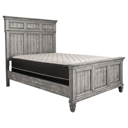 Avenue Eastern King Panel Bed Gray - 224031KE - Bien Home Furniture &amp; Electronics