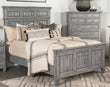 Avenue Queen Panel Bed Gray - 224031Q - Bien Home Furniture & Electronics