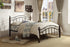 Averny Black/Brown Full Metal Platfom Bed - 2020FBK-1 - Bien Home Furniture & Electronics