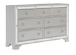 Avondale Silver Mirrored Dresser - 1646-5 - Bien Home Furniture & Electronics