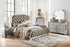Avondale Silver Mirrored Upholstered Panel Bedroom Set - SET | 1646-1 | 1646-2 | 1646-3 | 1646-4 | 1646-9 - Bien Home Furniture & Electronics
