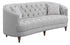 Avonlea Sloped Arm Upholstered Sofa Trim Gray - 505641 - Bien Home Furniture & Electronics