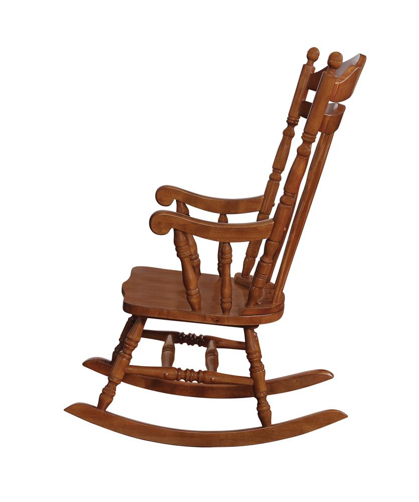 Aylin Medium Brown Rocking Chair - 600187 - Bien Home Furniture &amp; Electronics