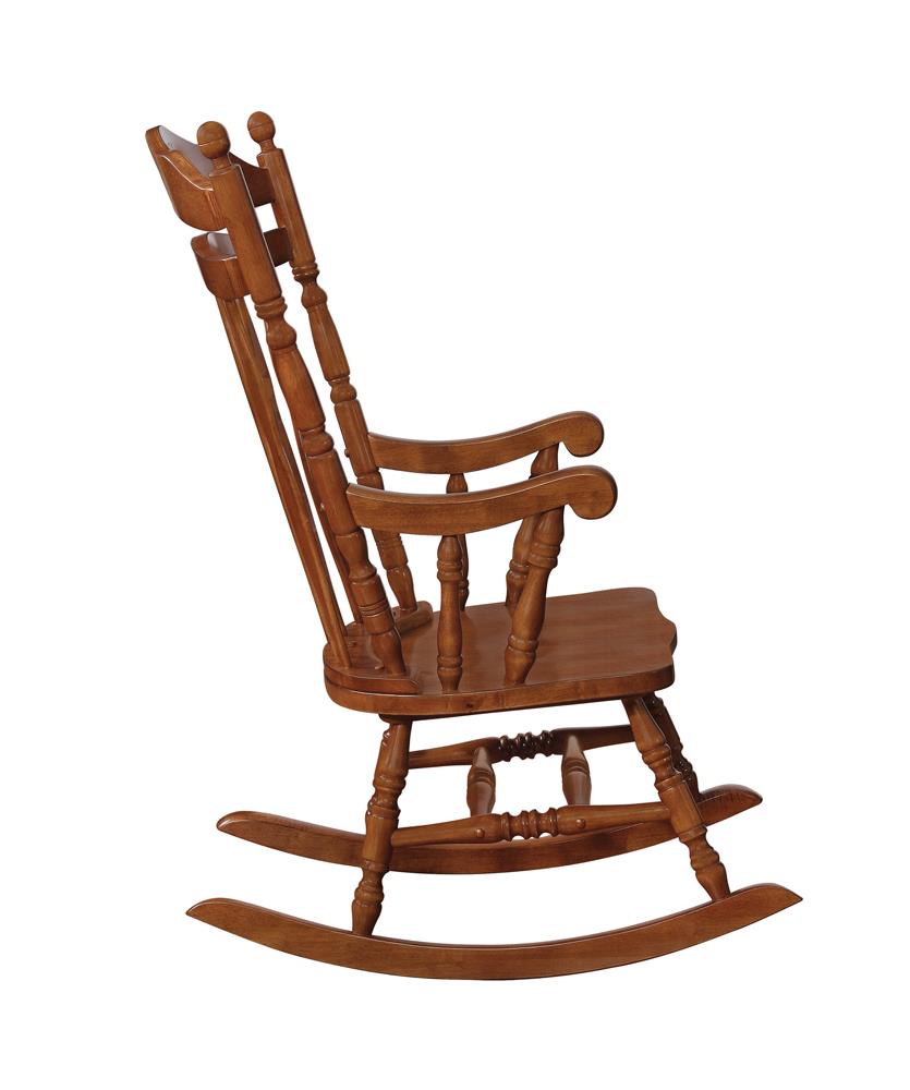 Aylin Medium Brown Rocking Chair - 600187 - Bien Home Furniture &amp; Electronics