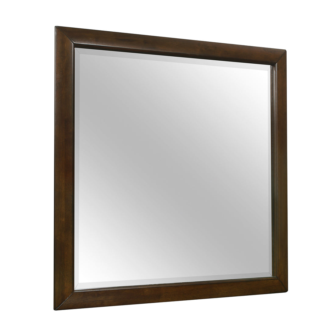 Aziel Walnut Mirror (Mirror Only) - 1535-6 - Bien Home Furniture &amp; Electronics