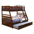 B2013TFDC-1*R (4) Twin/Full Bunk Bed with Twin Trundle - B2013TFDC-1*R - Bien Home Furniture & Electronics