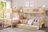 B2043CN-1R* (4) Corner Bunk Bed with Twin Trundle - B2043CN-1R* - Bien Home Furniture & Electronics