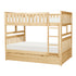 B2043FF-1*R (4) Full/Full Bunk Bed with Twin Trundle - B2043FF-1*R - Bien Home Furniture & Electronics