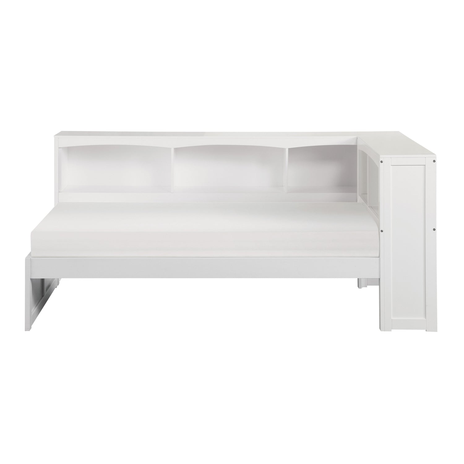 B2053BCW-1BC* (3) Twin Bookcase Corner Bed - B2053BCW-1BC* - Bien Home Furniture &amp; Electronics