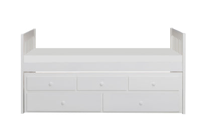 B2053PRW-1* (2) Twin/Twin Trundle Bed - B2053PRW-1* - Bien Home Furniture &amp; Electronics