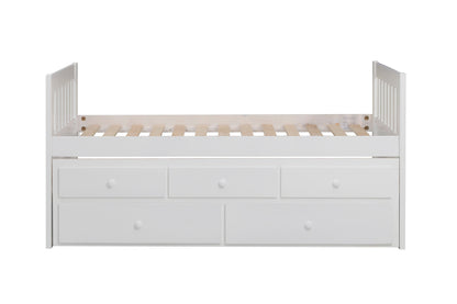 B2053PRW-1* (2) Twin/Twin Trundle Bed - B2053PRW-1* - Bien Home Furniture &amp; Electronics