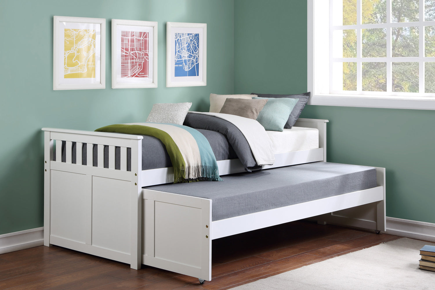 B2053RTW-1* (3) Twin/Twin Bed - B2053RTW-1* - Bien Home Furniture &amp; Electronics