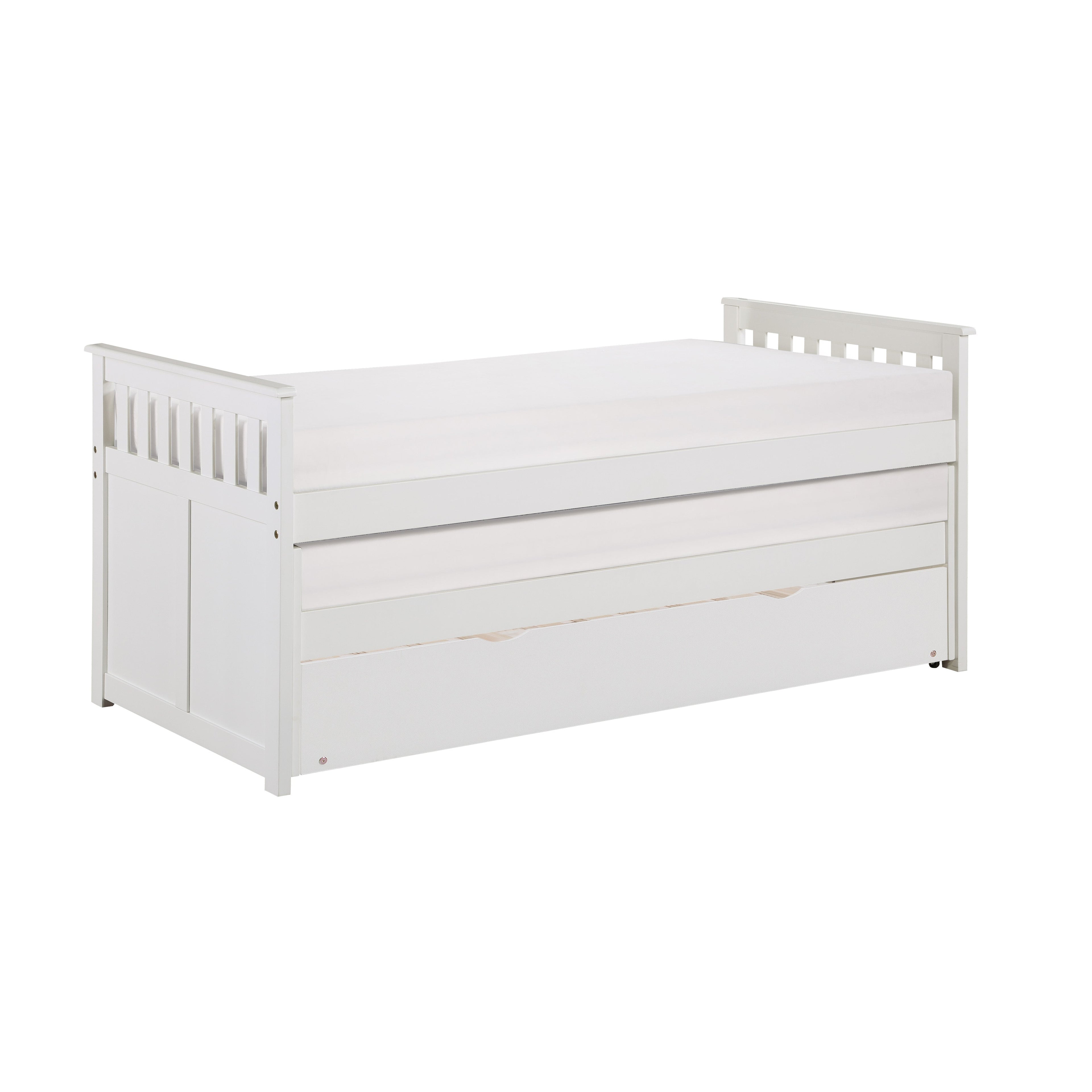 B2053RTW-1R* (4) Twin/Twin Bed with Twin Trundle - B2053RTW-1R* - Bien Home Furniture &amp; Electronics