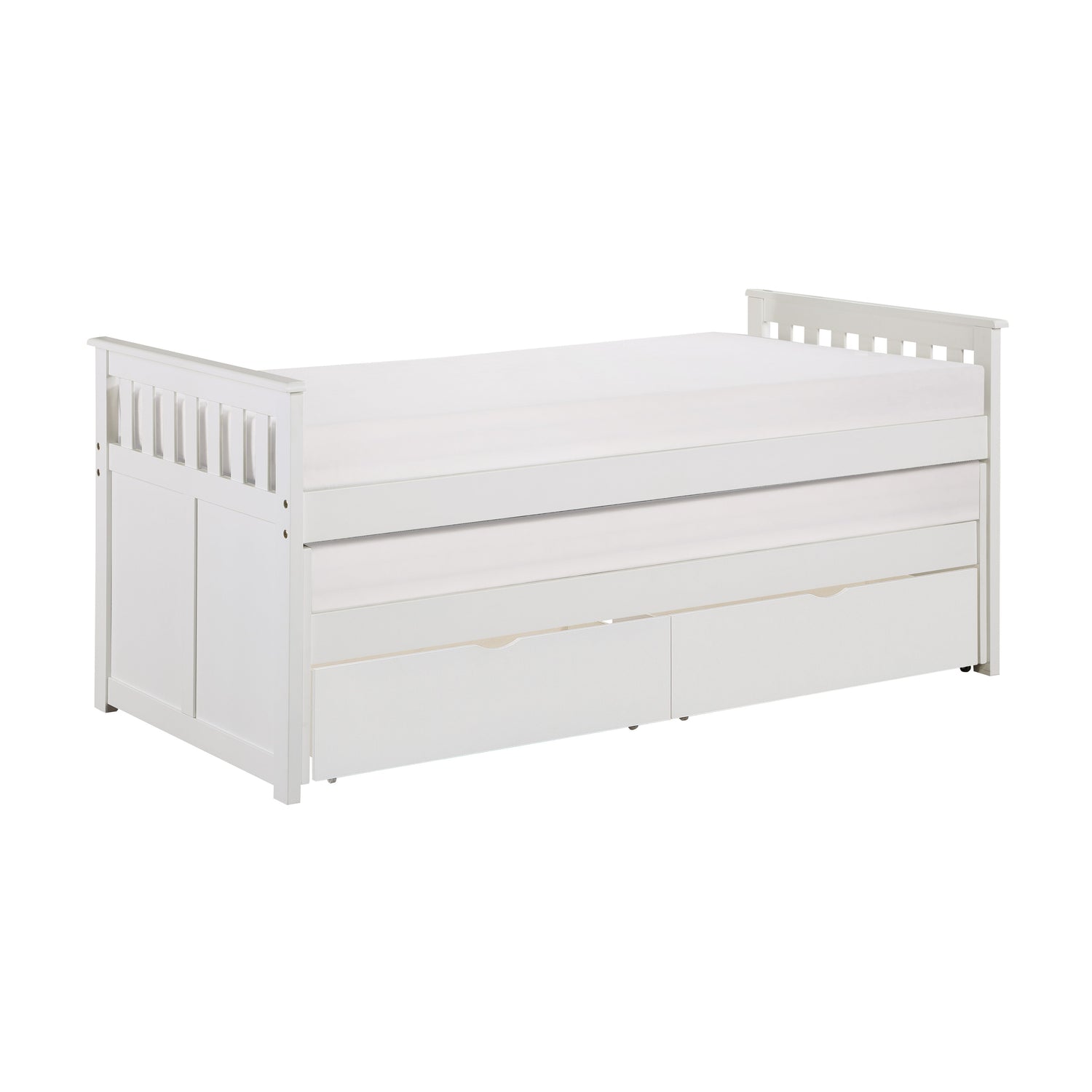 B2053RTW-1T* (4) Twin/Twin Bed with Storage Boxes - B2053RTW-1T* - Bien Home Furniture &amp; Electronics