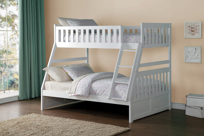 B2053TFW-1* (3) Twin/Full Bunk Bed - B2053TFW-1* - Bien Home Furniture &amp; Electronics