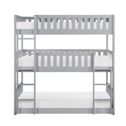 B2063TTT-1* (3) Triple Bunk Bed - B2063TTT-1* - Bien Home Furniture &amp; Electronics