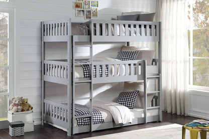 B2063TTT-1* (3) Triple Bunk Bed - B2063TTT-1* - Bien Home Furniture &amp; Electronics