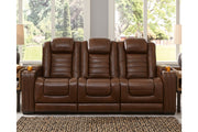 Backtrack Chocolate Power Reclining Sofa - U2800415 - Bien Home Furniture & Electronics