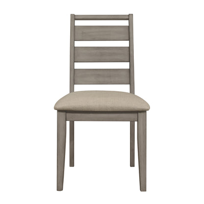 Bainbridge Weathered Gray Side Chair, Set of 2 - 1526S - Bien Home Furniture &amp; Electronics