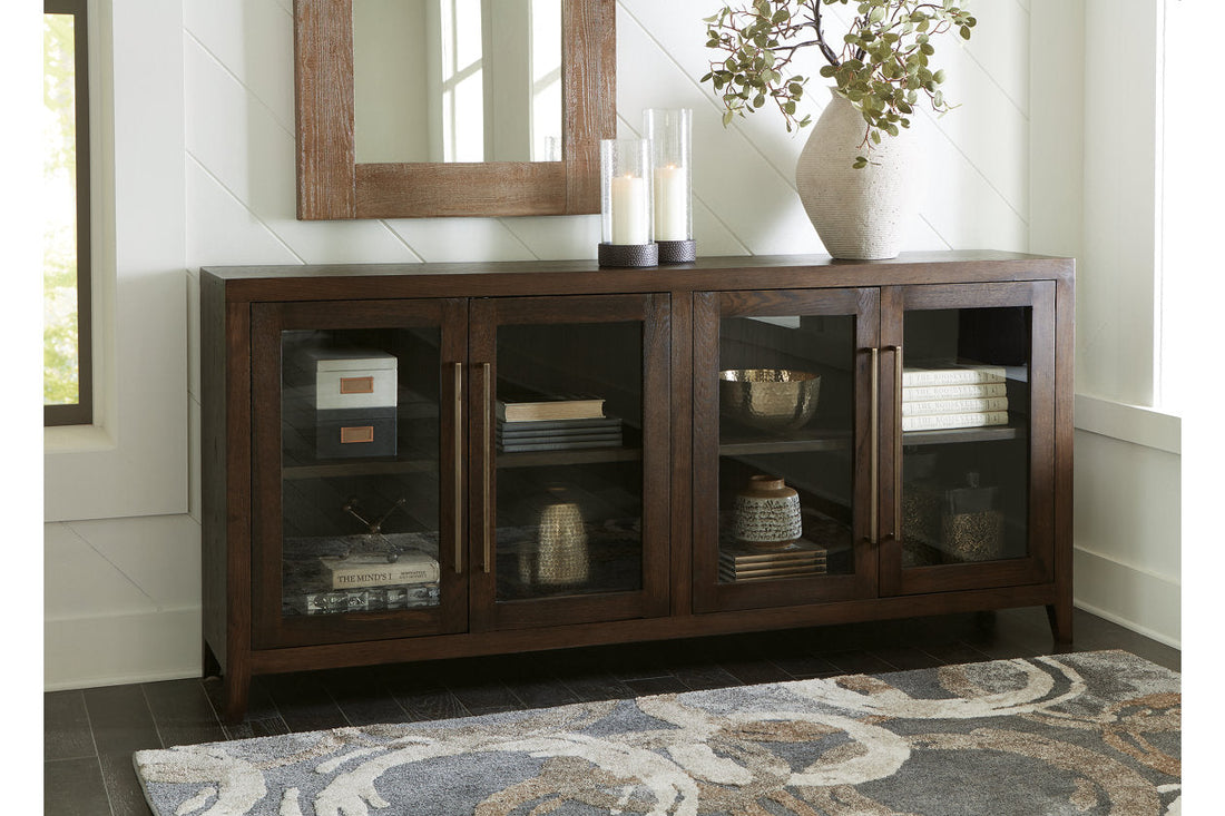 Balintmore Dark Brown Accent Cabinet - A4000400 - Bien Home Furniture &amp; Electronics